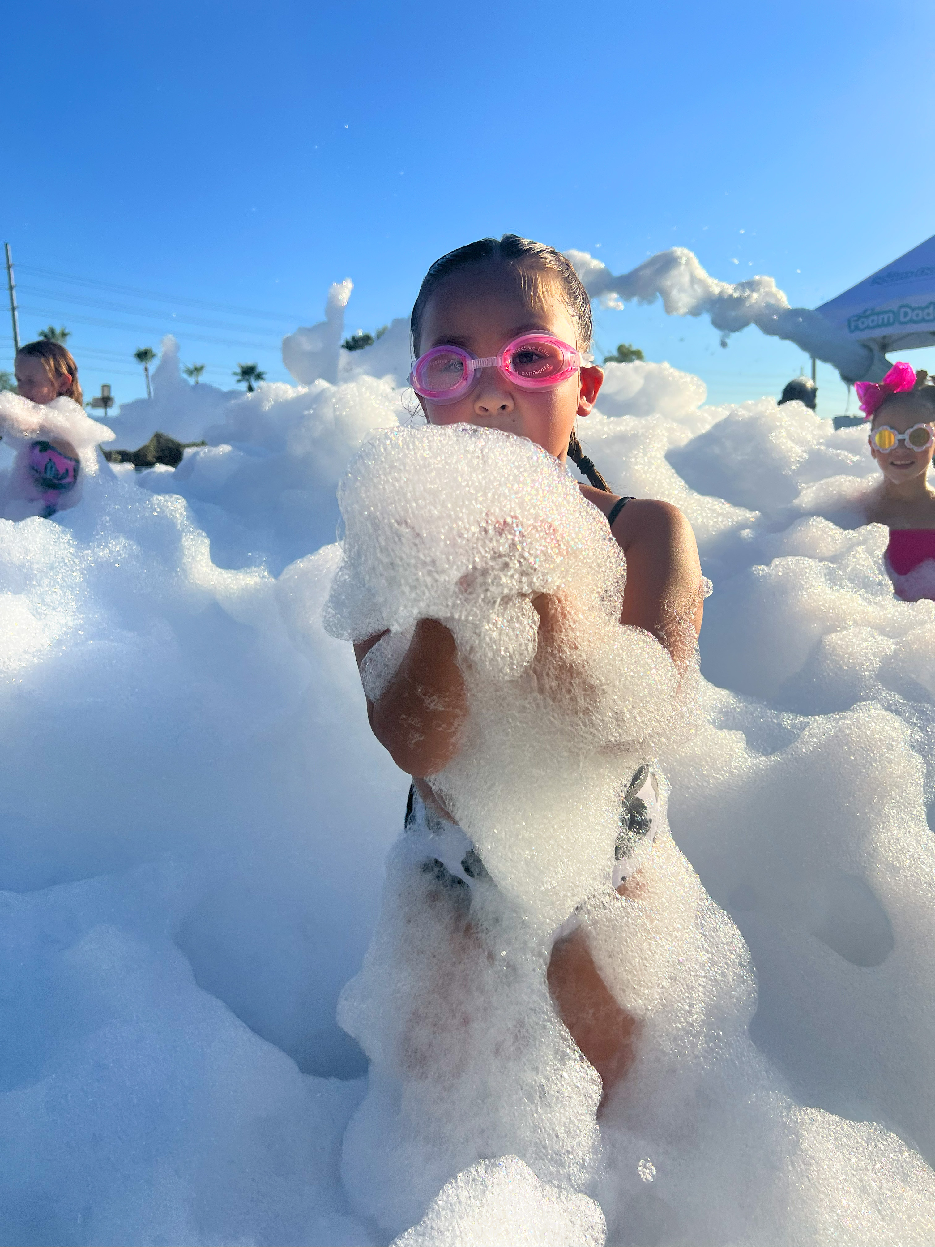 Foam party fun